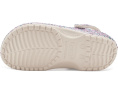 Crocs Classic Glitter Clogs детские блестящие сабо с пайетками