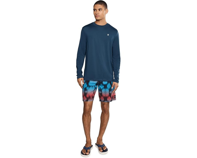 Лонгслив для плавания Hurley Riptide с защитой UPF 50+