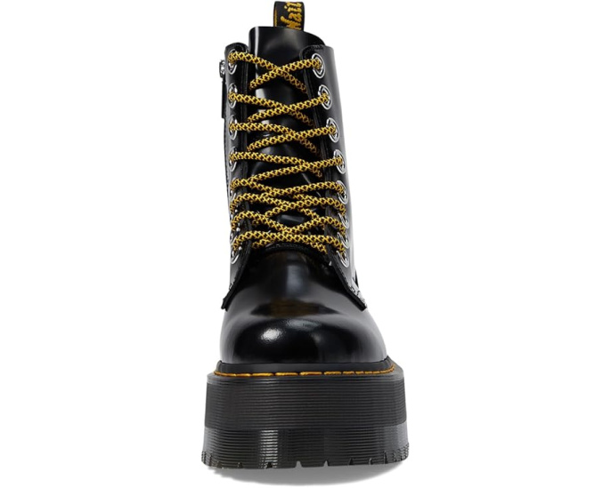 Ботинки Dr. Martens Jadon Max на высокой платформе с молнией