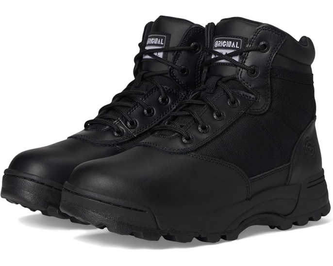Ботинки Original S.W.A.T. Classic 6 дюймов на шнуровке из цельной кожи с влагоотводящей подкладкой