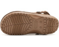 Детские сабо Crocs Classic Crafted Canvas Vegan Suede Stitch с веганским замшем