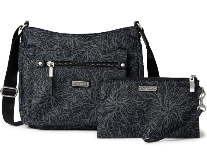 Сумка через плечо Baggallini Uptown Bagg с RFID-брелоком для телефона