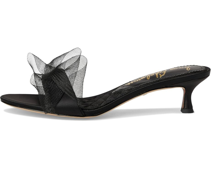 Сандалии Sam Edelman Corrie на небольшом каблуке с бантом из тюля и миндалевидным носком