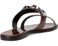 Сланцы Tory Burch Jessa Two Band с двойным ремешком и кожаной подошвой