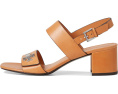 Сандалии Tory Burch T Lock на каблуке 55 мм с квадратным носком