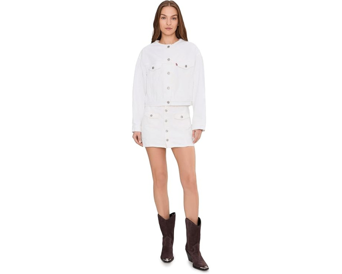 Шорт-юбка Levi's Premium Button Front с застежкой на пуговицы спереди
