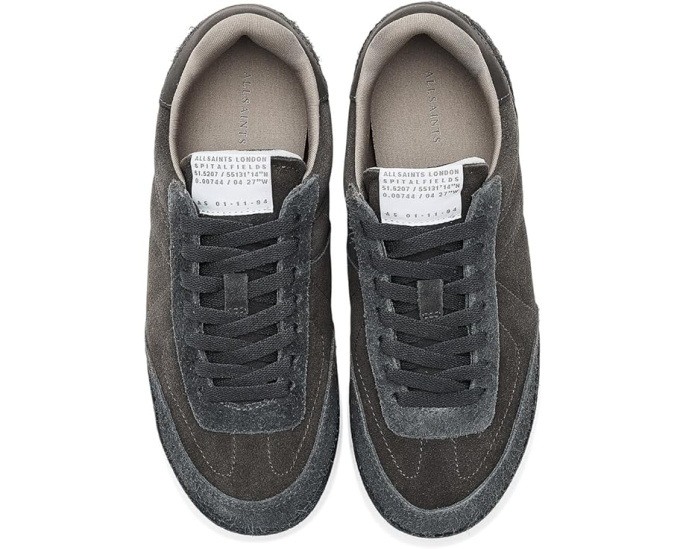 Кроссовки AllSaints Harri из кожи с круглым носком