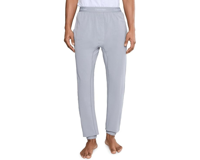 Calvin Klein Icon Cotton Stretch Joggers серые спортивные штаны