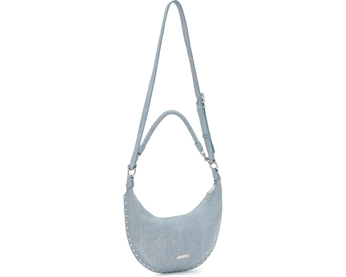 Маленькая сумка Rebecca Minkoff Darren Sm Crescent через плечо с регулируемым ремнем