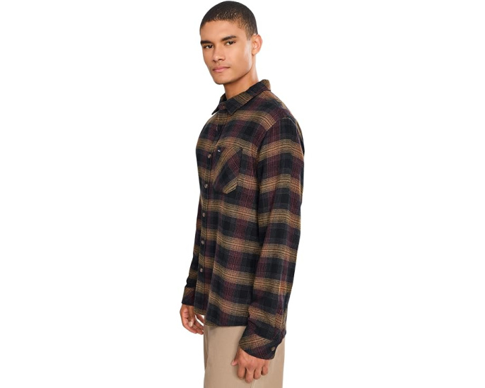 Фланелевая рубашка Breakwater Check Flannel Woven Quiksilver