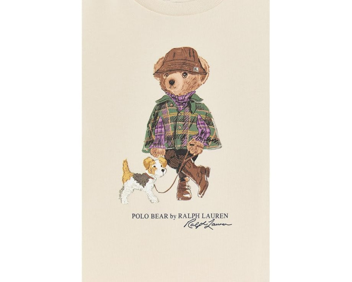 Polo Bear Cotton Jersey Tee (Toddler/Little Kid)