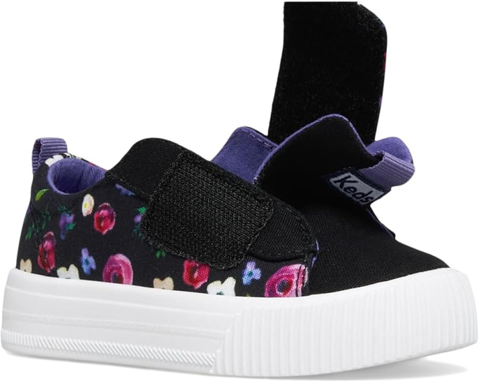 Кеды Keds Triple Step для малышей с цветочным принтом