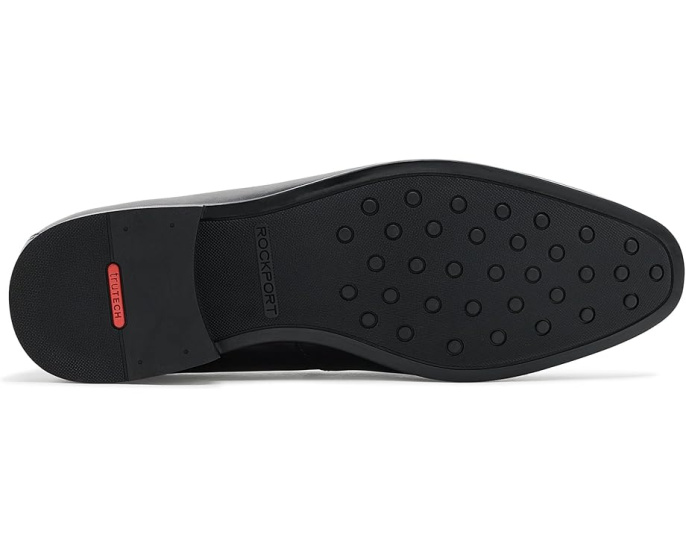Лоферы Rockport Carlo из черной кожи с металлической деталью
