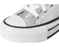 Converse Kids кроссовки Chuck Taylor All Star Lift Disco с блестками на платформе
