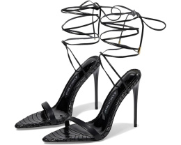Босоножки Jessica Rich Rich Sandal на шпильке с перьями