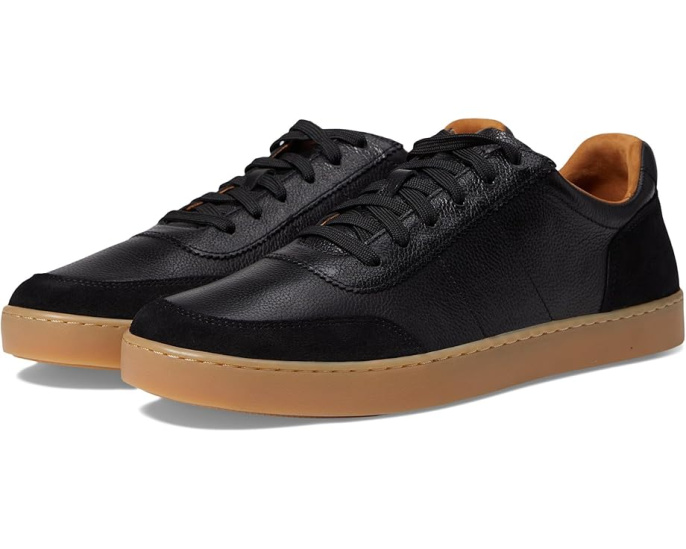 Кроссовки Allen Edmonds Liam U Throats с кожаным верхом и съемной стелькой