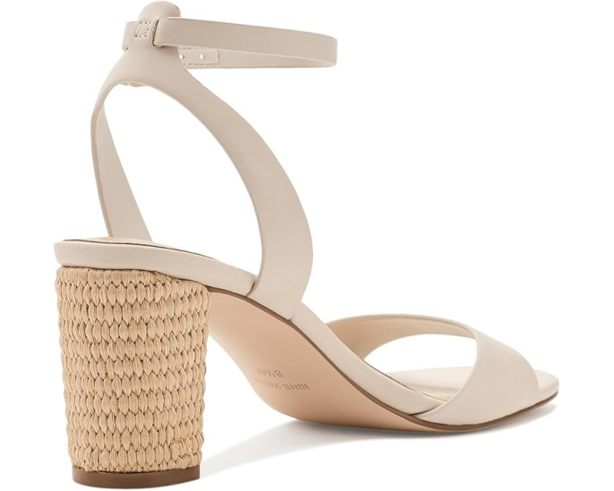 Сандалии Nine West Pheba с плетеным каблуком и пряжкой