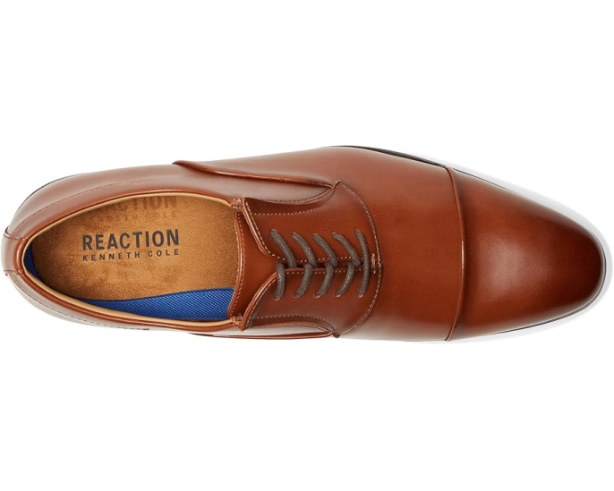 Оксфорды Kenneth Cole Heath с квадратным мыском и массивным каблуком
