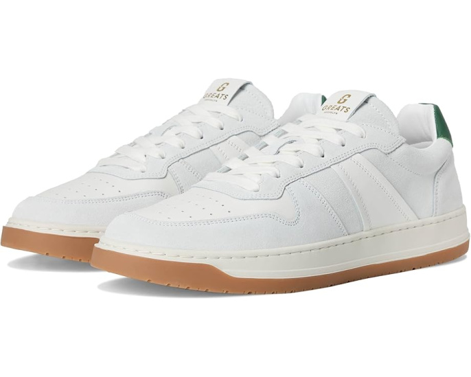 Кроссовки GREATS Ironside из замши и кожи с подкладкой из тенселя