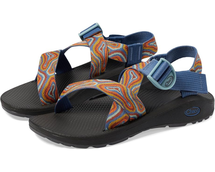 Сандалии Chaco Mega Z Cloud с технологией LUVSEAT и подошвой ChacoGrip