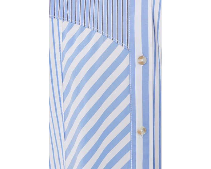 Платье Free People Oxford Club Mini цвета васильковый микс