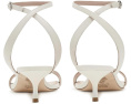 Босоножки Kellie Sandals 50 Stuart Weitzman на каблуке 5 см кремового цвета