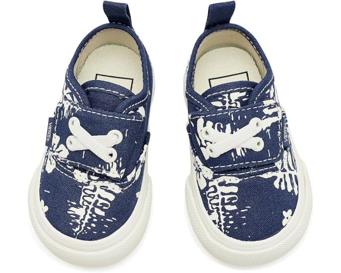 Кеды AUTHENTIC ELASTIC V для малышей от Vans с цветочным принтом