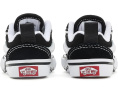 Детские кеды Vans Knu Skool Elastic Lace Bolt черные