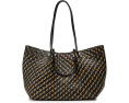 AllSaints Allington Straw Tote соломенная сумка из плетеного сизаля с черной отделкой