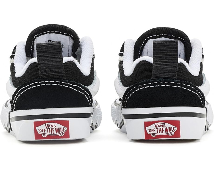 Детские кеды Vans Knu Skool Elastic Lace Bolt черные