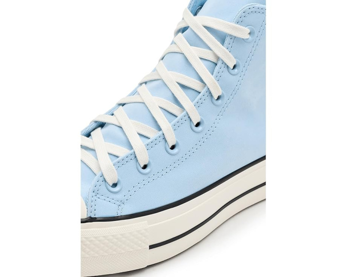 Converse Chuck Taylor All Star Lift Platform высокие кроссовки на платформе из персиковой канвы