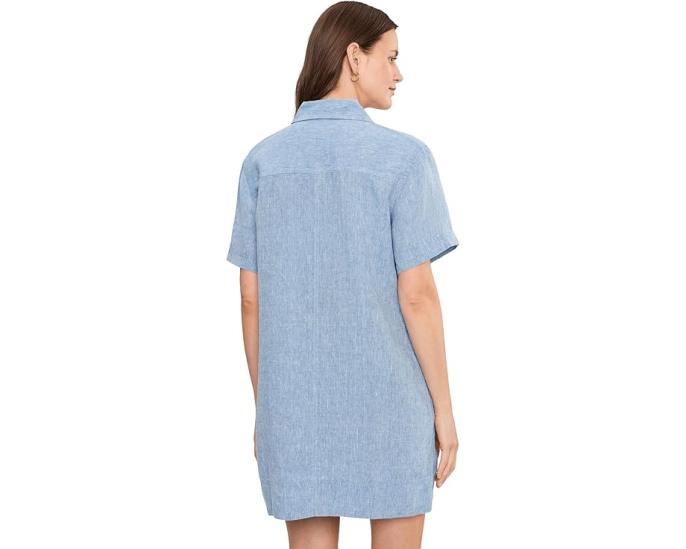 Платье-рубашка Relaxed Mini Madewell из 100% льна