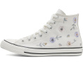 Кеды Converse Chuck Taylor All Star Sequin Flowers высокие с пайетками