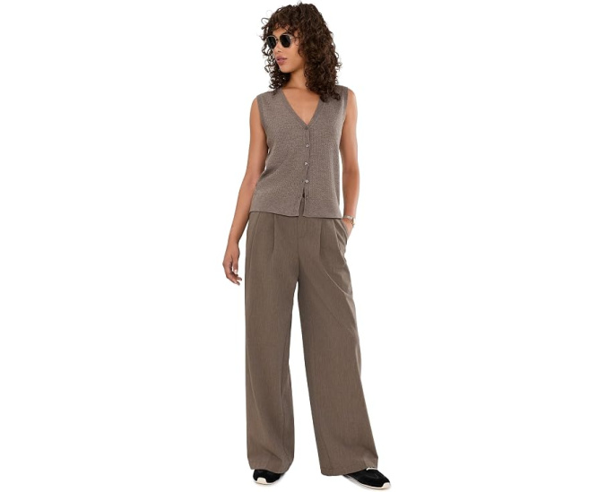 Брюки Alysha Wide Leg длиной 81 см от Varley с высокой талией