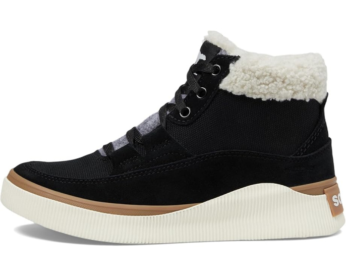 Кроссовки SOREL Out N About IV Mid Sneaker Waterproof с верхом из замши и холста