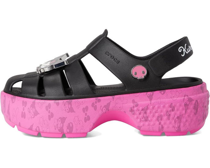Crocs Сланцы Sanrio My Melody и Kuromi Stomp