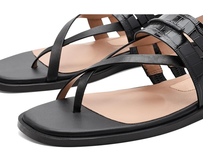 Сандалии Cole Haan Go-to Estella Flat Thong с регулируемой пряжкой