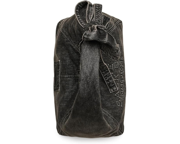 Сумка Marc Jacobs The Bow Denim Sack Bag с бантом из денима