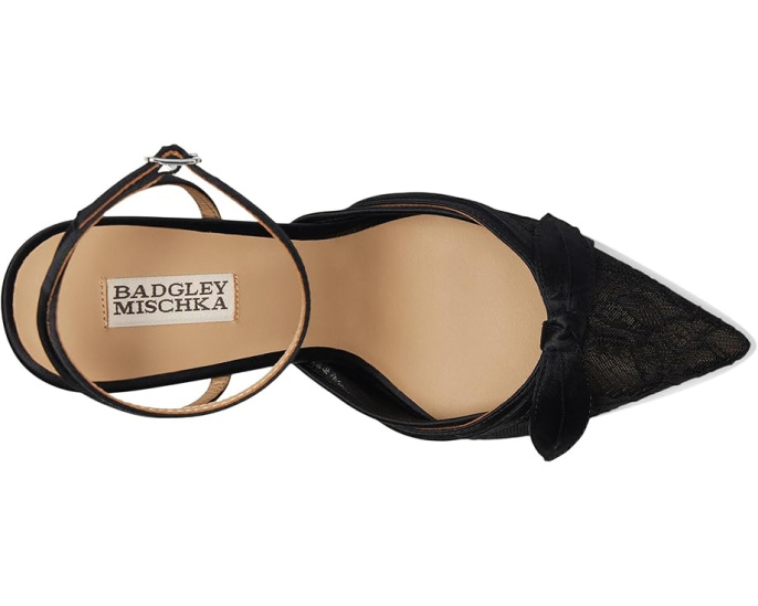 Туфли-лодочки Badgley Mischka Josie на шпильке с кружевом