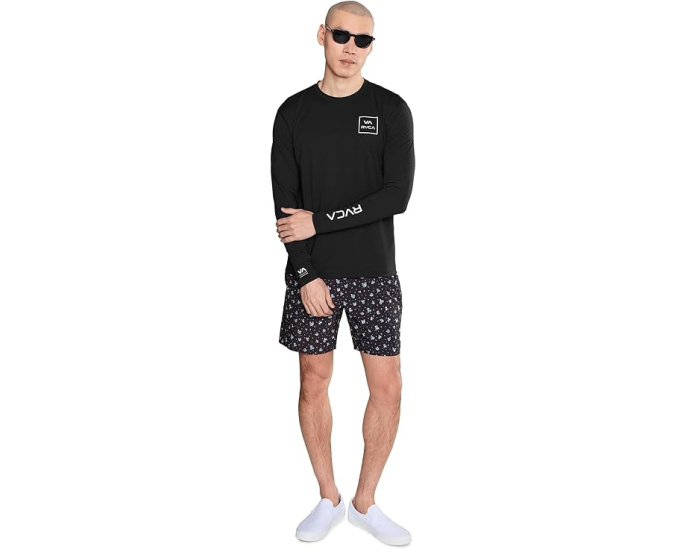 Длинный серферский топ RVCA с защитой UVA/UVB
