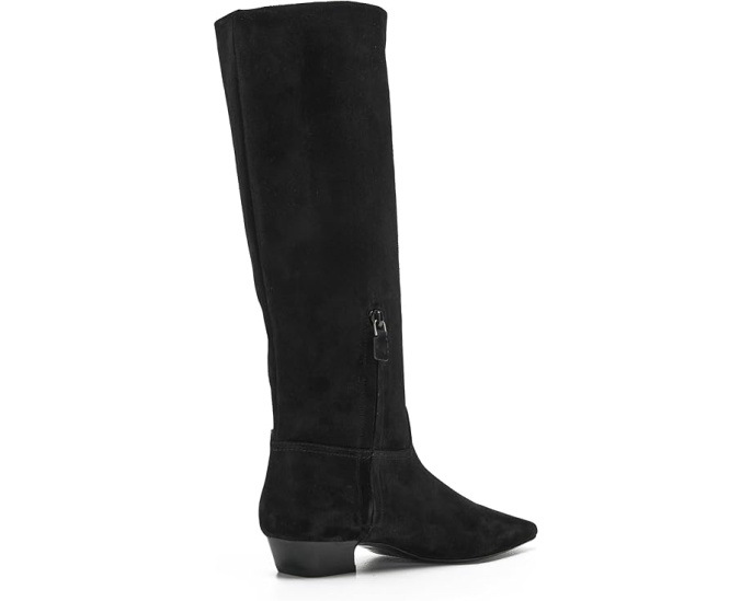 Ботинки Stassi Boot Stuart Weitzman до колена с острым носком