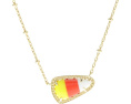 Kendra Scott Короткое колье-подвеска с конфетой-кукурузой