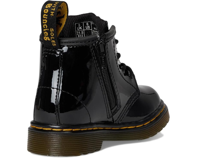 Ботинки Dr. Martens 1460 для детей на шнуровке с молнией