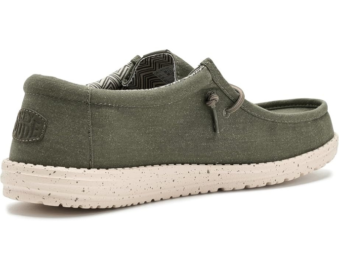 Кеды Hey Dude Wally Stretch Canvas из стрейч-холста