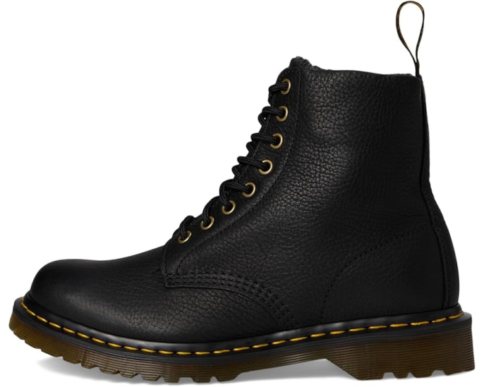 Ботинки Dr. Martens 1460 WarmWair Grizzly Leather с флисовой подкладкой