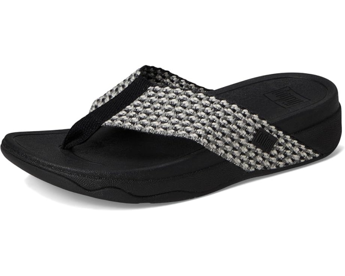 Сандалии FitFlop Surfa с ремешками из переработанного полиэстера