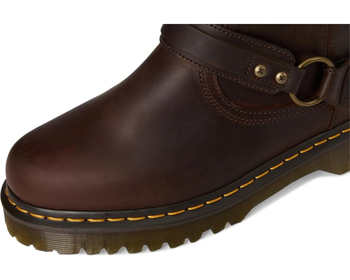 Ботинки Dr. Martens Anistone Harness в байкерском стиле