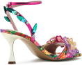 Босоножки Annalee от Blue by Betsey Johnson с каблуком и цветочным принтом