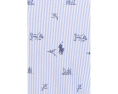 Поло с принтом из сетчатого трикотажа Polo Ralph Lauren