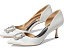 Туфли Fabia с декором из жемчуга и кристаллов Badgley Mischka